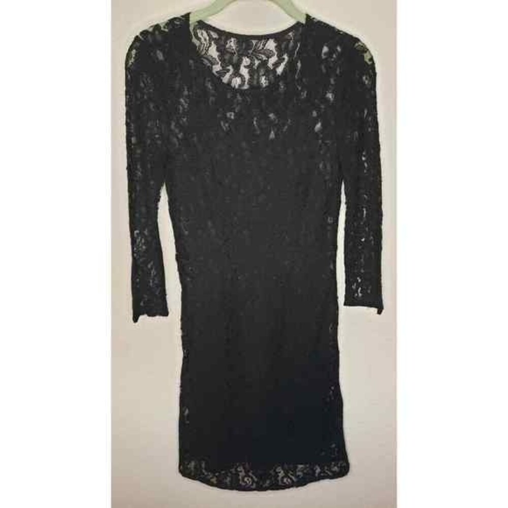 NWT Broadway & Broome Madewell Black Lace Dress with Black Slip - size 0